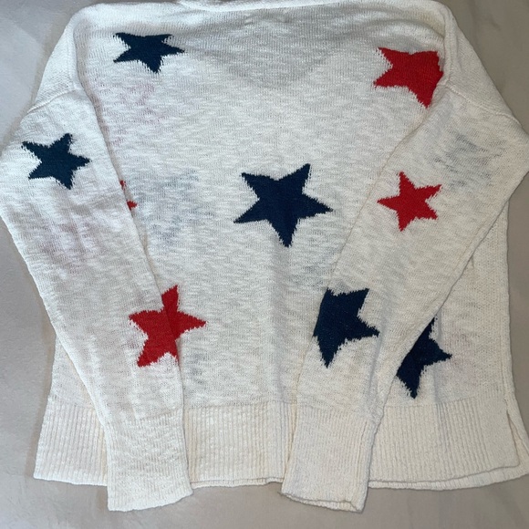 Lou & Grey Star Scoop Neck Pullover Sweater
Long Sleeve Cotton Blend Womens S - Picture 5 of 6